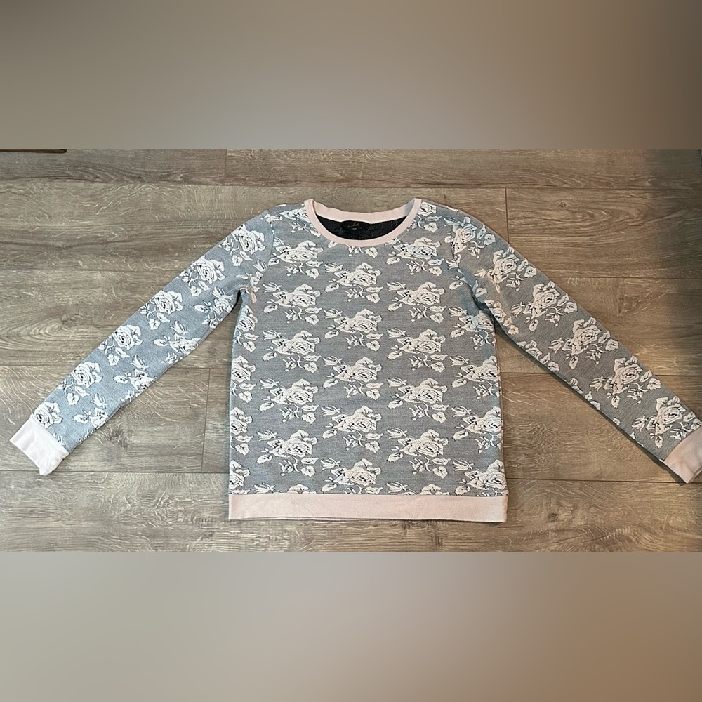 Jack by BB Dakota Embroidered Crew Neck Pullover Sweater - Picture 2 of 12